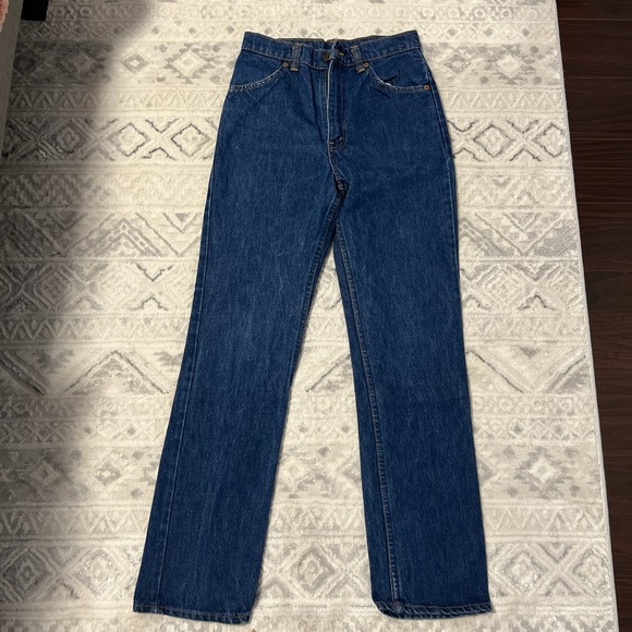 *SOLD* BRAND NEW VINTAGE ORANGE TAG LEVIS 512 STRAIGHT LEG JEANS - Picture 2 of 3